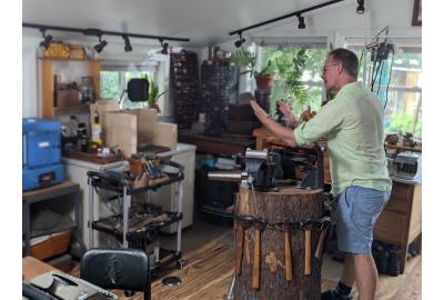 Spark-Pixel films PA Wilds Marketplace video with Stephanie Distler