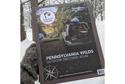 Outdoor Discovery Atlas in winter