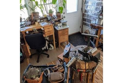 Where it's made: See how Stephanie Distler's studio has changed over the years
