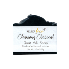Charcoal Handmade Goats Milk Soap- Case of 6