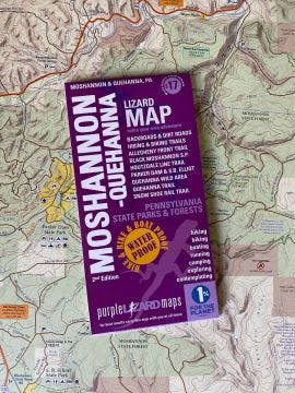 Moshannon-Quehanna Lizard Map