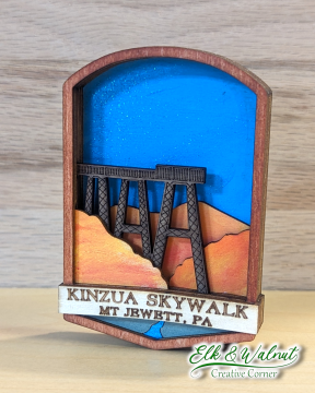 Skywalk in the Fall Magnet