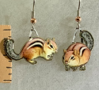 Chipmunk Jabebo Earrings