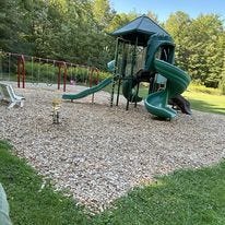 New Swings at the East Kane Playground story.
