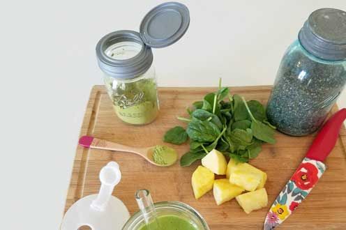 Ultimate Matcha Smoothie by The Mermaid Yogi recipe.