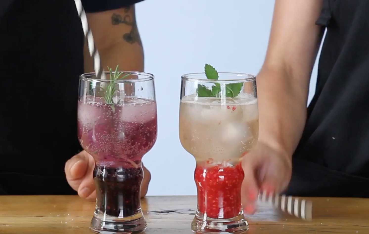 Berry Bellini & Italian Soda recipe.