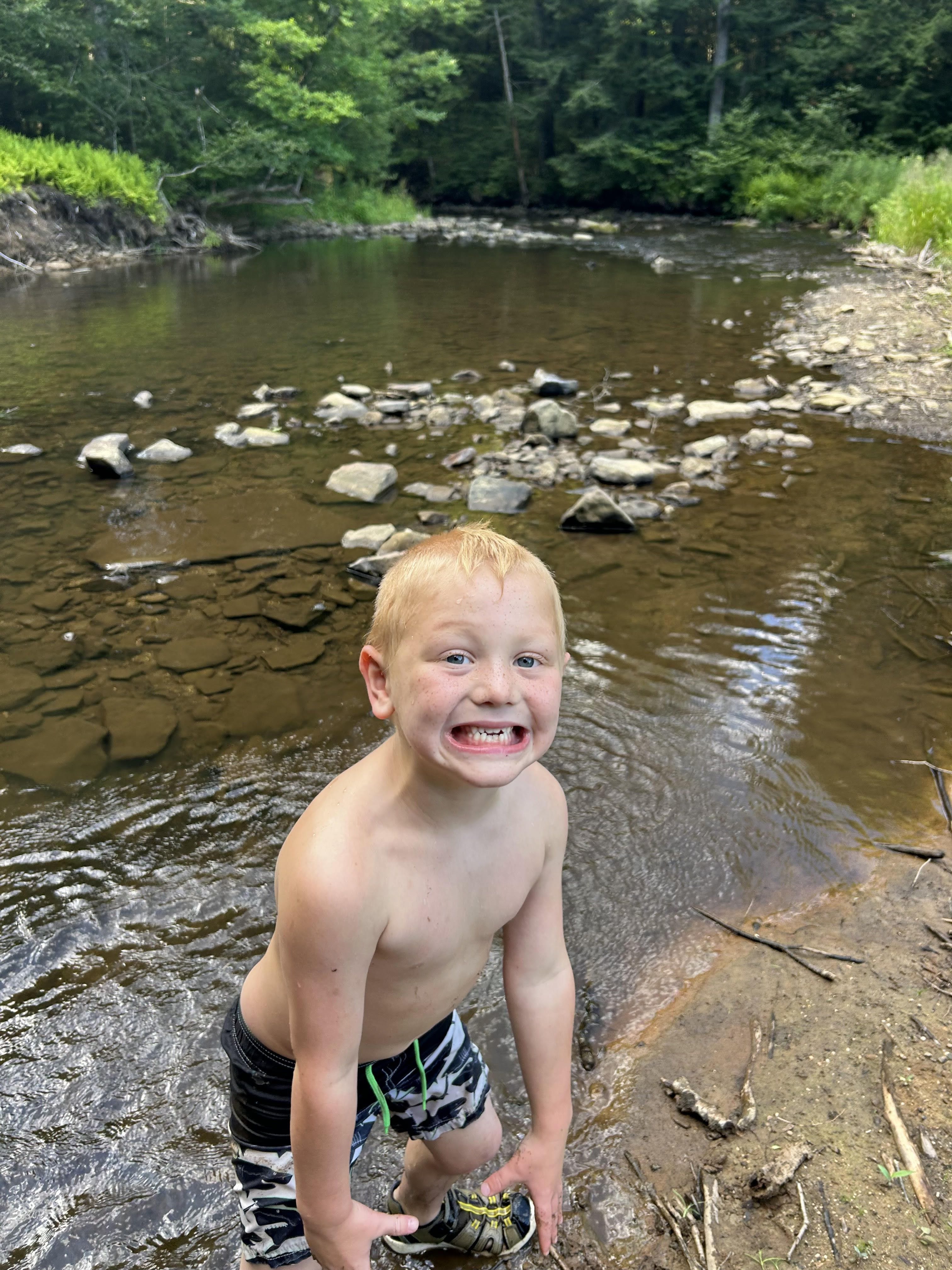 Catching Minnows at Blue Gate story.
