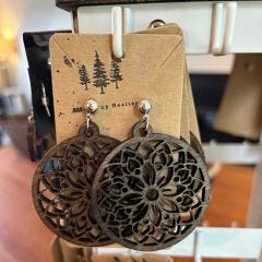 Large Mandala Earrings