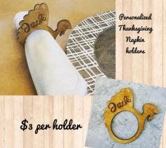 Turkey Napkin Ring