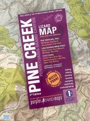 Pine Creek Purple Lizard Map