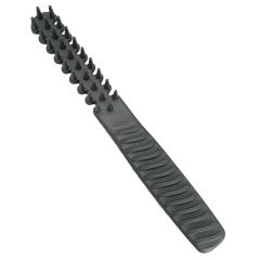 Black dog brush for all types of fur