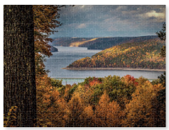 Kinzua Reservoir in Autumn Puzzle
