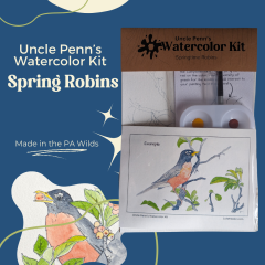 Spring Robins Uncle Penn's Watercolor Kit, Case of 6