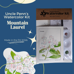 Mountain Laurel Uncle Penn's Watercolor Kit, Case of 6