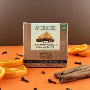 Cinnamon Orange with Clove Infusion  Artisan Chocolate - Case of 10