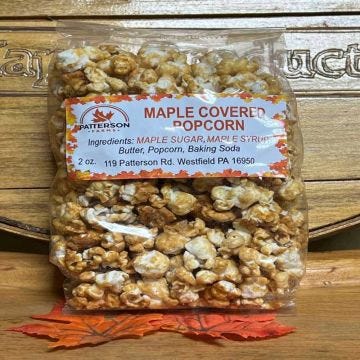 Maple Coated Popcorn - Single