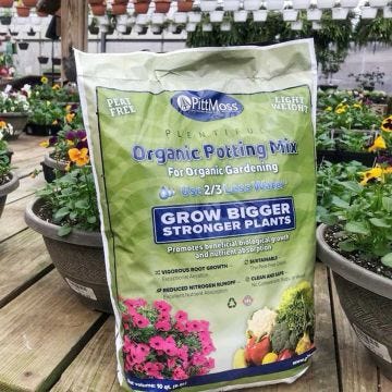 PittMoss Plentiful Organic Potting Mix