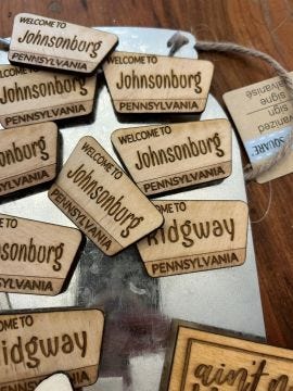 Custom Town Magnet