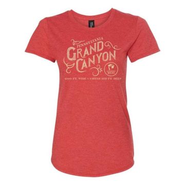 Ladies Vintage Pennsylvania Grand Canyon Tee