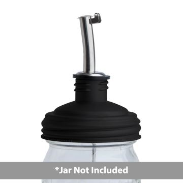 A reCAP pour tap on a mason jar