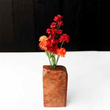 Vase, Carpathian Elm Burl