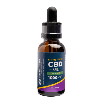 Citrus Fresh Isolate CBD Oil 1000mg
