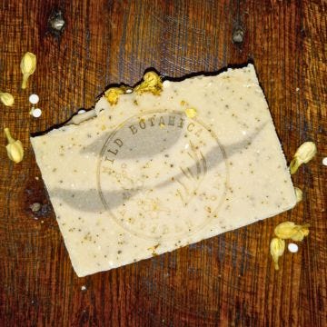 The "Cream + Leaf" Handmade Artisan Soap Bar