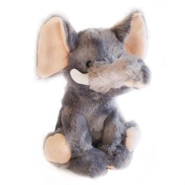 Elly the Smelly Elephant Plush Dog Toy with Farting Sound Insert
