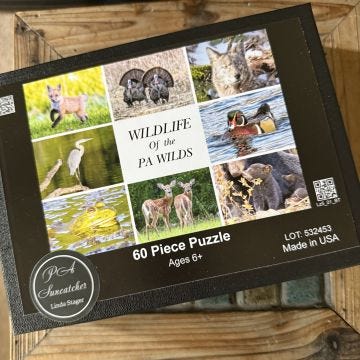 Puzzle: Wildlife of the PA Wilds-11 by 14 inch