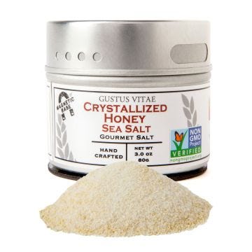 Crystallized Honey Sea Salt - Case of 8