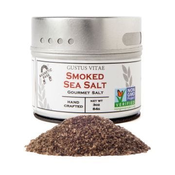 Natural Smoked Sea Salt - Case of 8