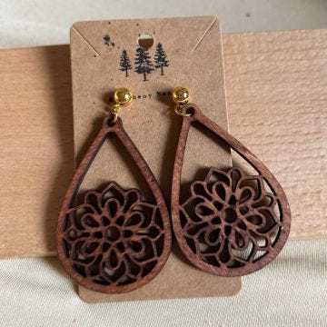 Mandala Earrings