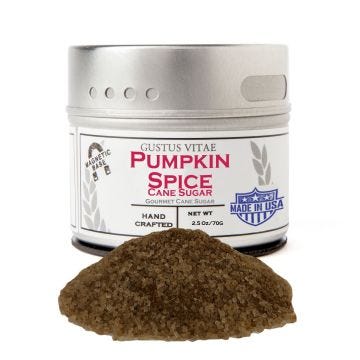 Pumpkin Spice Cane Sugar - Case of 8