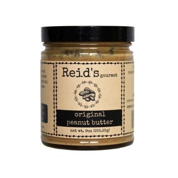 Reid's Gourmet Peanut Butter - 9 oz Jar