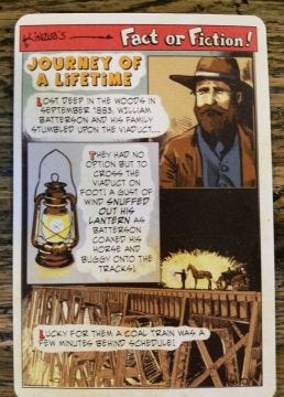 Fact or Fiction Post Cards - Journey of a Lifetime