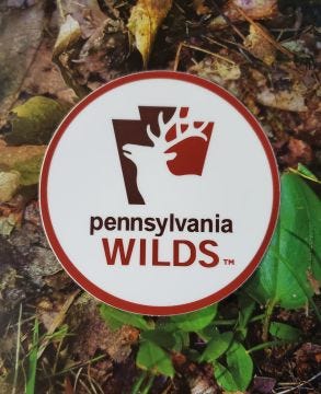 Wholesale Full Color PA Wilds Logo Sticker - Pack of 20