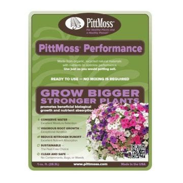 PittMoss Performance Potting Mix - 1 Cubic Foot