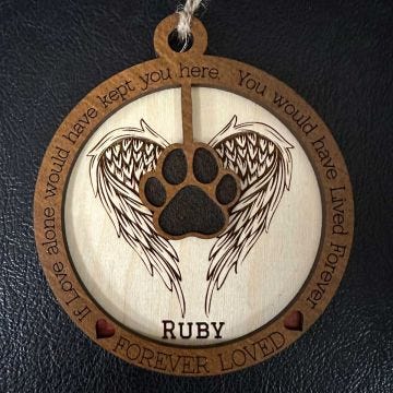 Pet Memorial Ornament