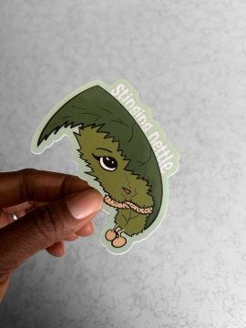 Stinging Nettle Sticker