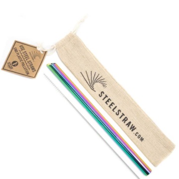 Rainbow Boba Straw Gift Set - Case of 24