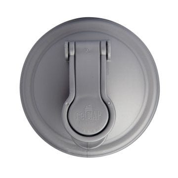 Sample - reCAP® Mason Jars Lid POUR cap | Wide Mouth | Silver