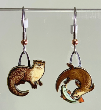 River Otter Jabebo Earrings