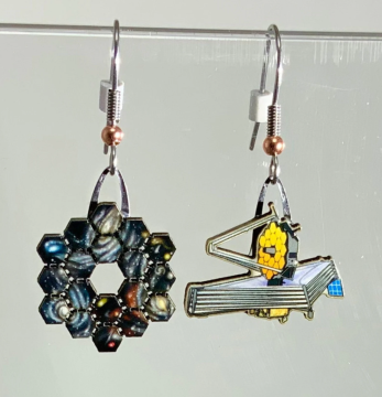 James Webb Space Telescope Jabebo Earrings