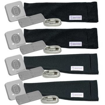 SleepPhones Effortless - Black - 4 pack