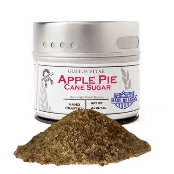 Apple Pie Cane Sugar - Case of 8
