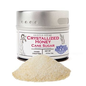 Crystallized Honey Cane Sugar - Case of 8