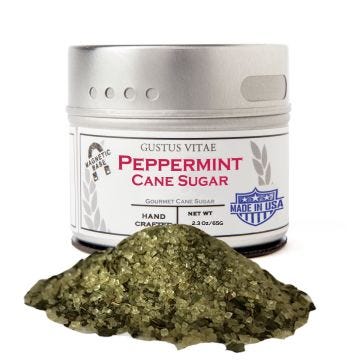 Peppermint Cane Sugar - Case of 8