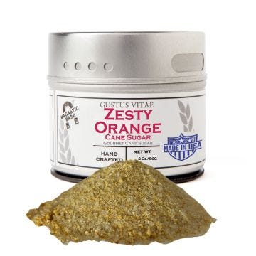 Zesty Orange Cane Sugar - Case of 8