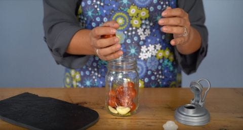Fermented Cherry Tomatoes